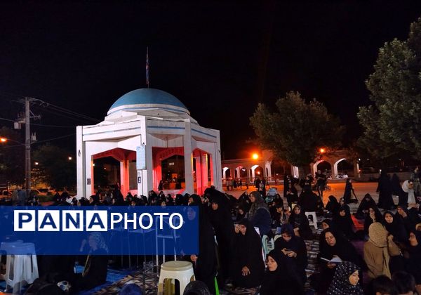  مراسم عزاداری اباعبدالله الحسین(ع) در مسجد شهدای گمنام 