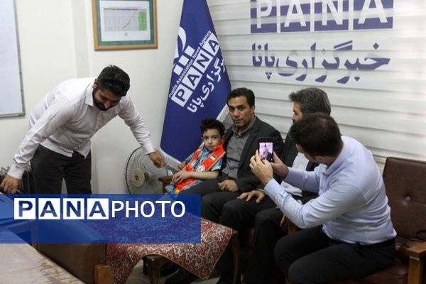 نشست صمیمی مدیرکل آموزش و پرورش استان زنجان در خبرگزاری پانا 