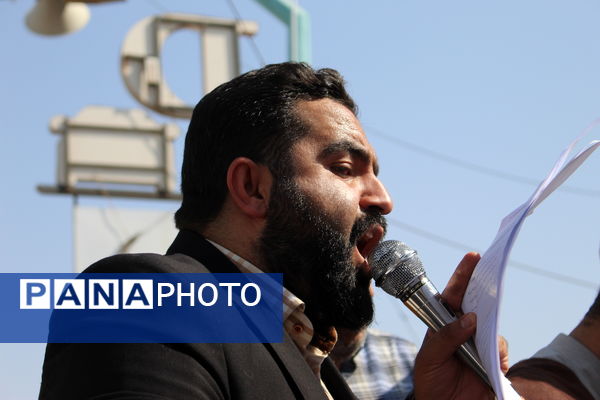 راهپیمایی بشارت نصر یزد