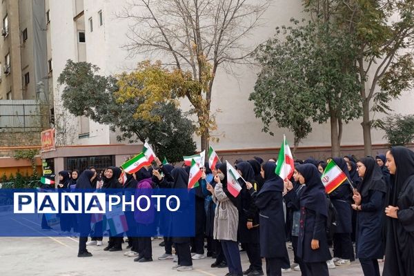 مراسم بزرگداشت شهید سید حسن نصرالله در ناحیه ۲ مشهد