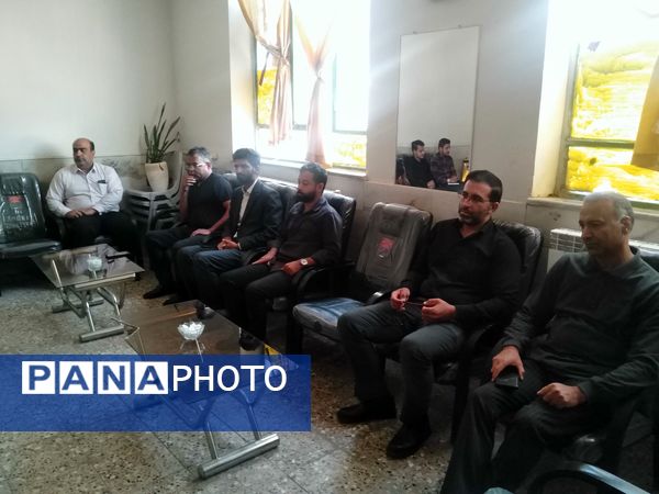 مراسم گرامیداشت شهید مقاومت در دبیرستان‌های پسرانه شهرستان خلیل‌آباد