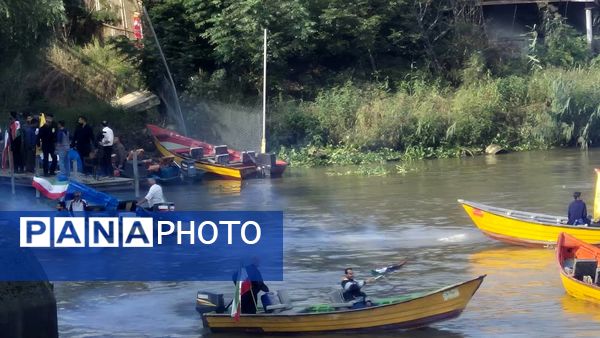 قایقداران بندر انزلی با «کاروان صمود» به ناوگان جهانی آزادگان پیوستند