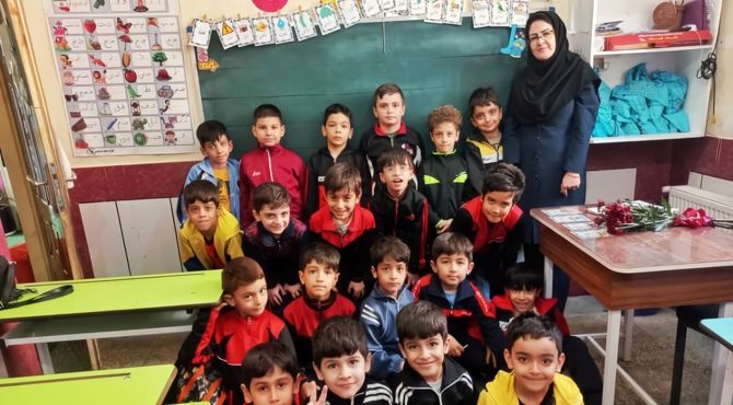 معلمی از جنس عشق و ایثار