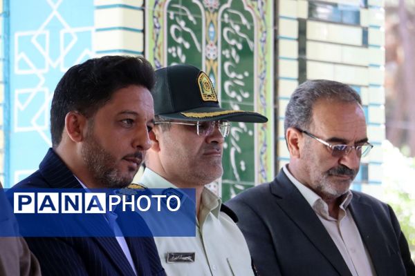 گرامیداشت روز آتش‌نشان و عطرافشانی مزار شهدای گمنام در تربت‌حیدریه