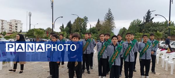 افتتاحیه چایخانه دانش‌آموزی حضرت رضا (ع) در محمودآباد 