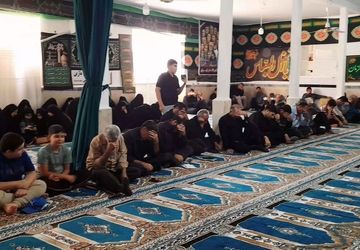 برگزاری مراسم سوگواری امام رضا (ع) در شهر ماژین 