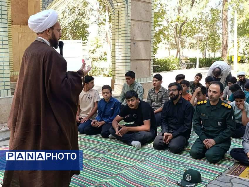اردوی یاوران ولایت ویژه پسران در شهرستان خلیل آباد