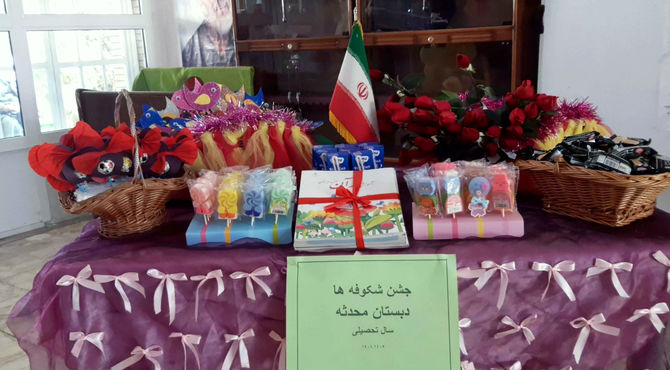 شادی‌های بی‌پایان در دبستان محدثه؛ جشن شکوفه‌ها با طعم امید