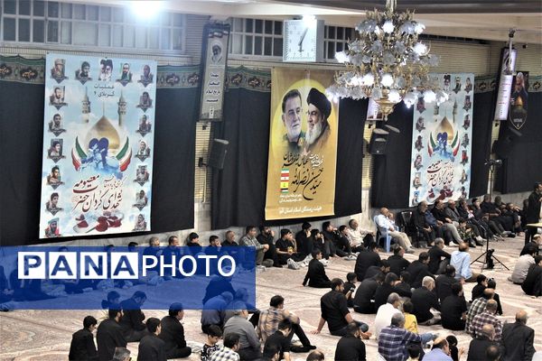 مراسمی به یاد شهدا در ایام رحلت حضرت معصومه(س)