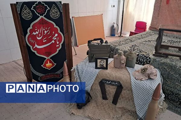 مراسم یاد بود شهدای خانم هشت سال دفاع مقدس در شهرستان رباط کریم