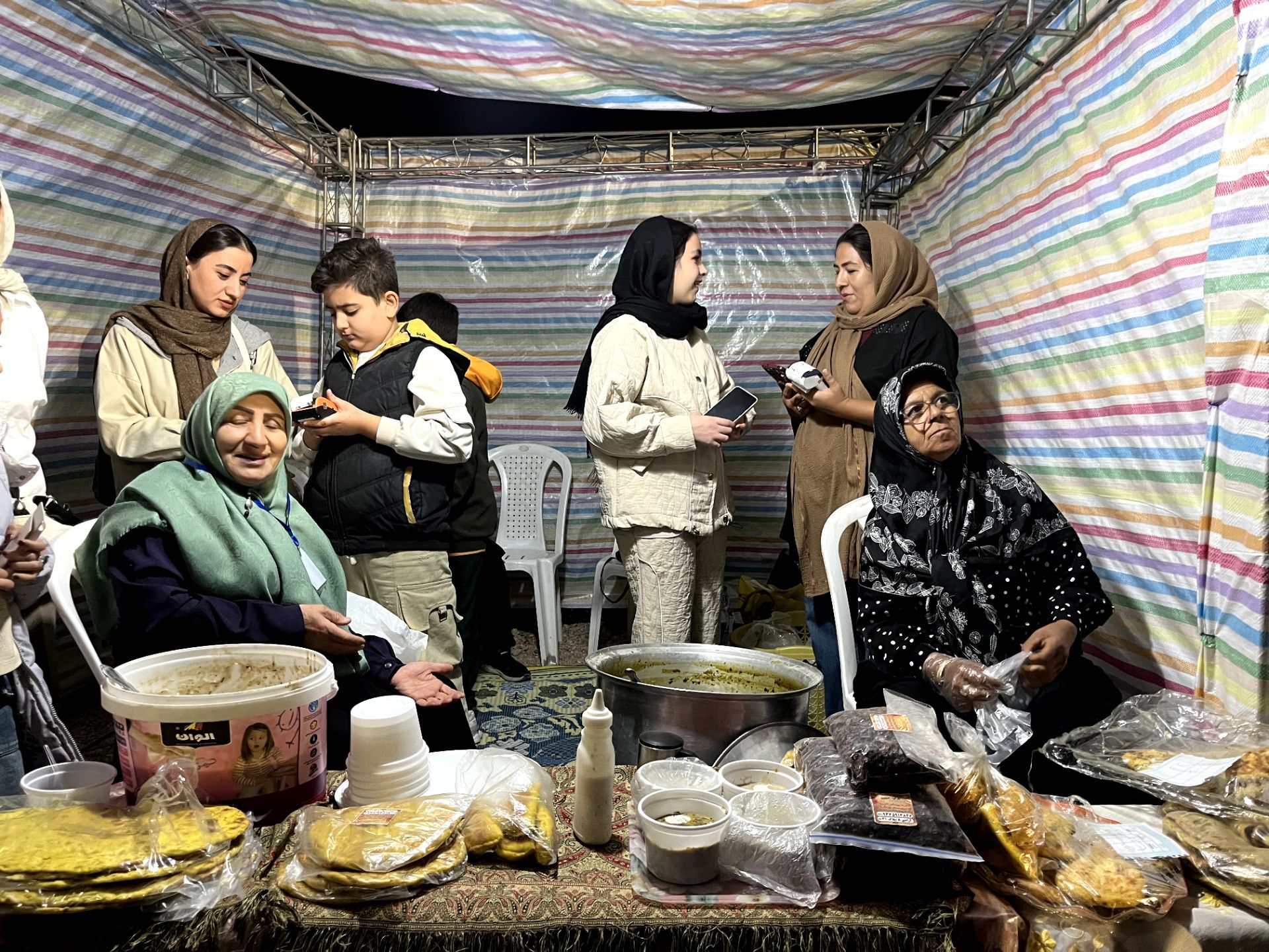 سومین جشنواره غذای سنتی «قلیفچال» شهرستان جاجرم