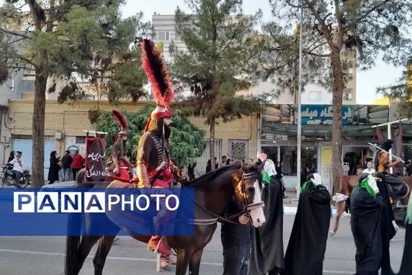 برگزاری آیین سوگواری کاروان عشق همزمان با شروع ماه صفر در شهرستان سبزوار