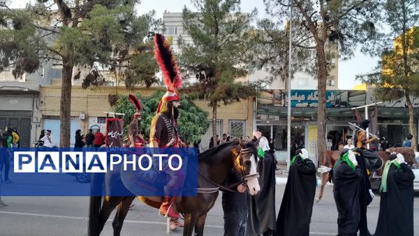 برگزاری آیین سوگواری کاروان عشق همزمان با شروع ماه صفر در شهرستان سبزوار