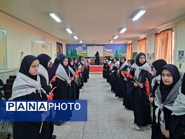 عطر ایثار و معنویت در دبیرستان مدرس تبریز پیچید