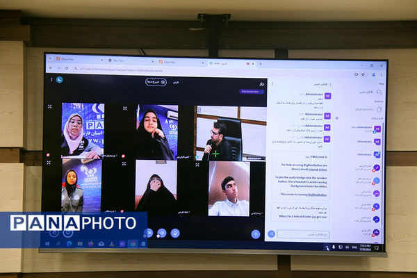 گفت‌وگوی صمیمی مدیرعامل خبرگزاری پانا با دانش‌آموزخبرنگاران استان‌ها