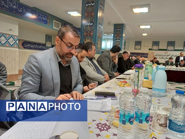 تقدیر از اعضای شورای آموزش و پرورش ملارد به‌خاطر کسب رتبه برتر استانی