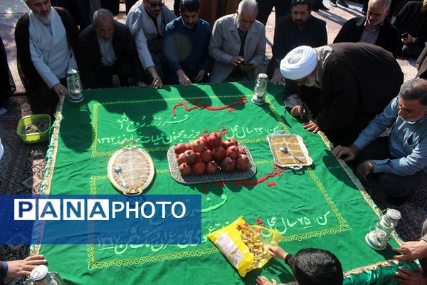 مراسم سالگرد تدفین شهدای گمنام موسسه علمی فرهنگی دارالحدیث قم