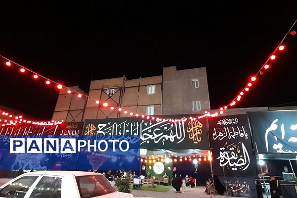 برپایی مواکب مردمی، فرزندان مادر پهلو شکسته در شهریار