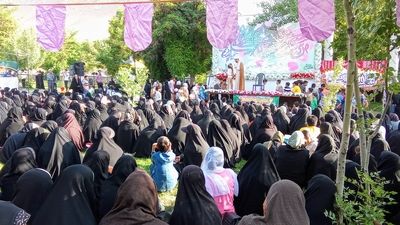 هیئت انصارالمهدی شهر بن میزبان عشاق علی در روز عید غدیر