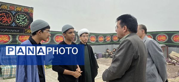 بازدید مدیر آموزش‌وپرورش شهرستان بافق از اعتکاف دانش‌آموزان