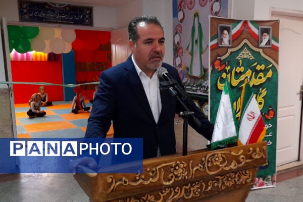 آیین افتتاحیه طرح شهید سلیمانی در دبستان منتظر قائم شهرری