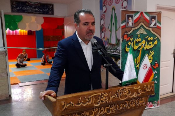 آیین افتتاحیه طرح شهید سلیمانی در دبستان منتظر قائم شهرری