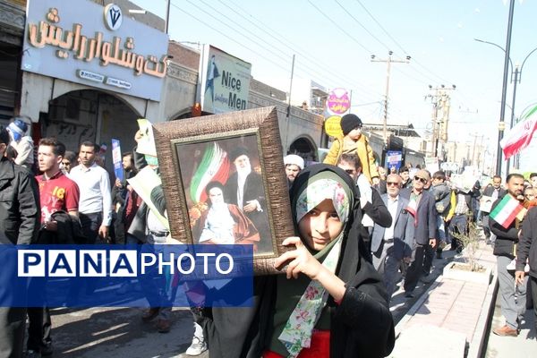 طنین شعار استقلال، آزادی، جمهوری اسلامی در شهرهای مختلف خوزستان