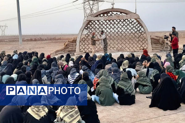 حضور ۴۰۰ دانش‌آموز دختر شهرستان سمنان در مناطق عملیاتی دفاع مقدس