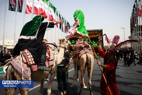 آیین سنتی کاروان عزاداری بنی اسد در تهران