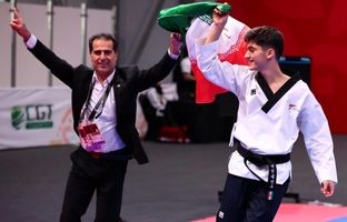 پسر پومسه‌رو  ایران اولین چراغ طلایی کاروان ورزش ایران را روشن کرد