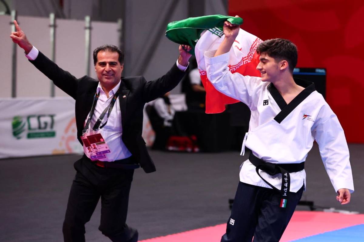 پسر پومسهرو ایران اولین چراغ طلایی کاروان ورزش ایران را روشن کرد