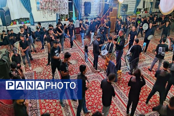 هیئت  زنجیر زنی و عزاداری اباعبدالله الحسین علیه السلام  بار درشب هفتم محرم  