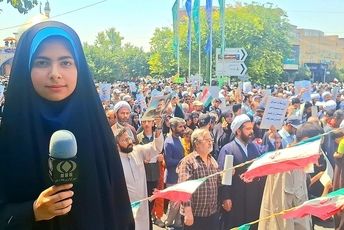 گزارش میدانی خبرنگار پانا از خروش انقلابی مردم قم در راهپیمایی ضدصهیونیستی