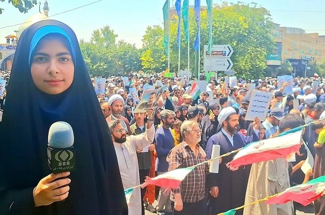گزارش میدانی خبرنگار پانا از خروش انقلابی مردم قم در راهپیمایی ضدصهیونیستی