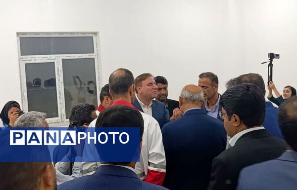 افتتاح ساختمان جمعیت هلال احمر شهرستان جم