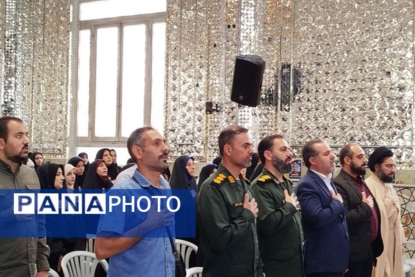 گرامیداشت هفته دفاع مقدس و جهاد تبیین در ناحیه دو شهرری 