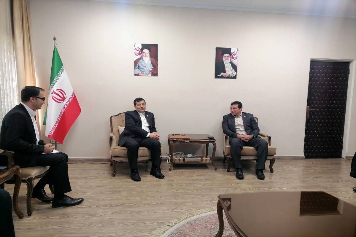 دیدار و گفتوگوی وزیر ورزش با دبیرکل فدراسیون ورزش کشورهای اسلامی