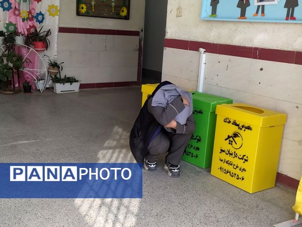 مانور زلزله در دبستان شهید نجفی فدافن