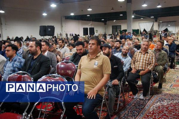 برگزاری مراسم گرامیداشت شهدای خدمت در شهر قیامدشت 