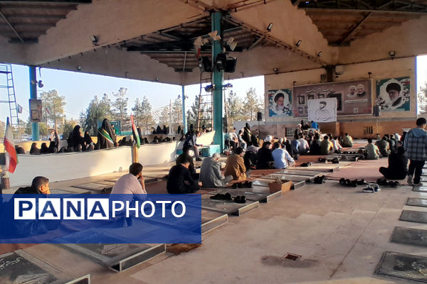 برگزاری اولین سالگرد شهادت شهید دهه هشتادی مدافع امنیت 