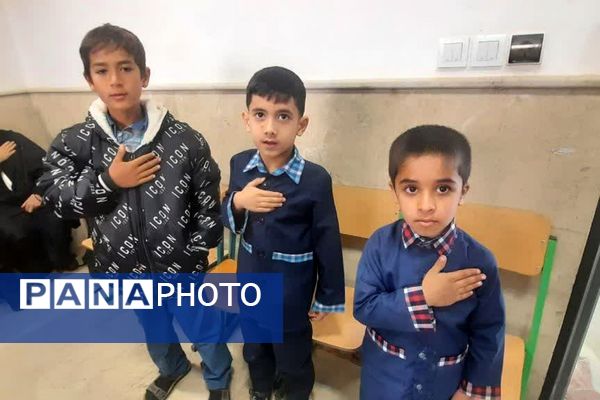 ویژه‌ برنامه‌های عزاداری حضرت زهرا(س) و هفته بسیج در مدرسه باران