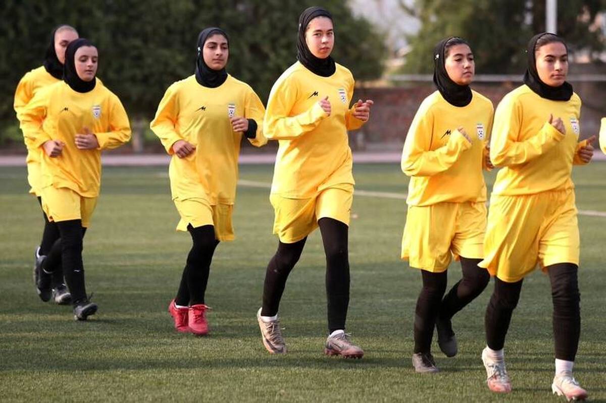 منتخب تهران، حریف تمرینی دختران فوتبالیست ملی پوش
