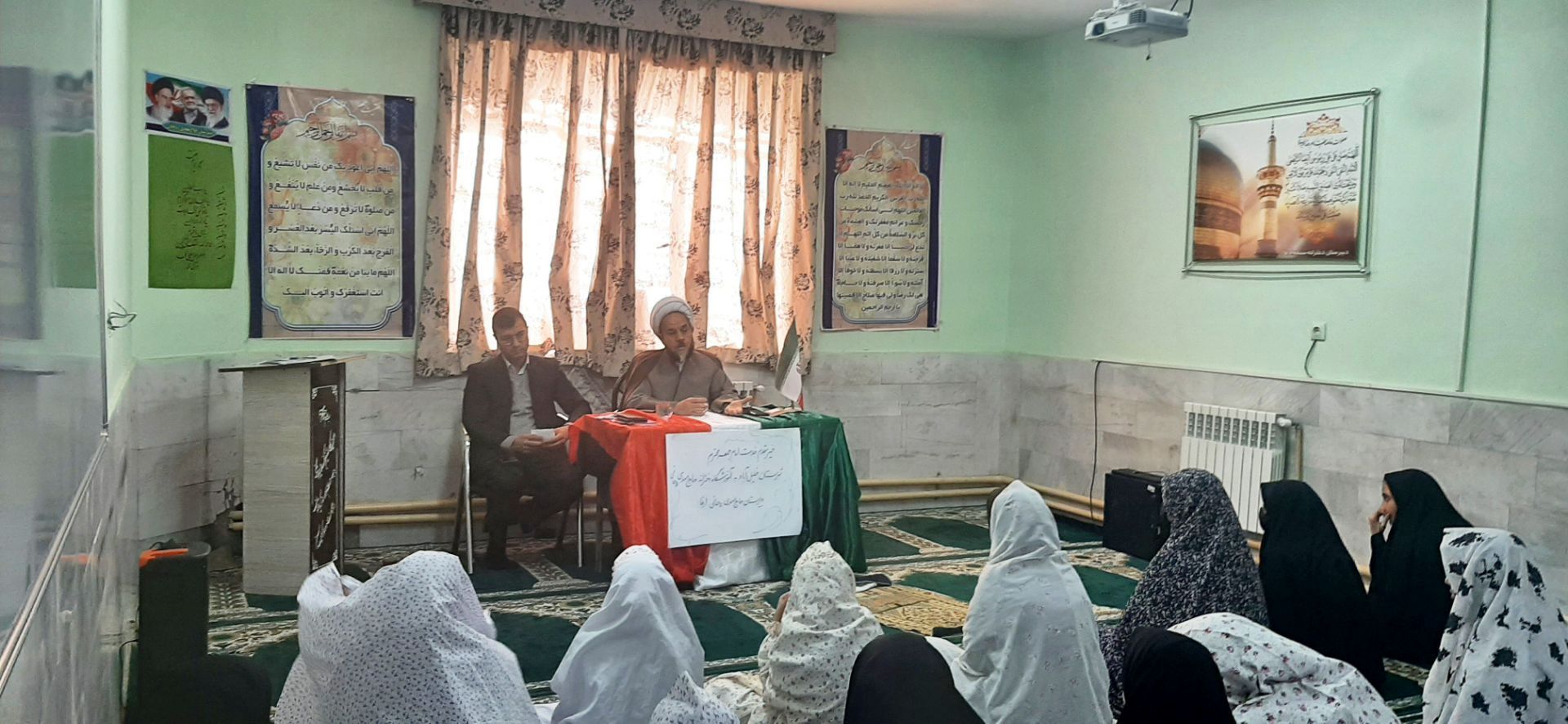 پویش میز گفت‌وگو در دبیرستان حاج مهدی روحانی ارغا