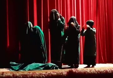 اجرای نمایش «نشان از بی نشان ها» در کانون مریم قم