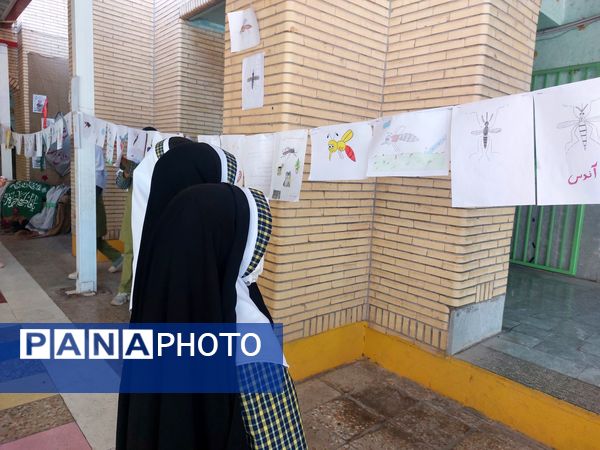 پشه آئدس سوژه نقاشی دانش‌آموزان شد