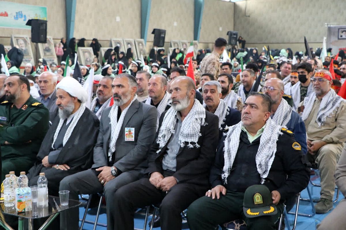 رزمایش اقتدار ملت ایران در قرچک