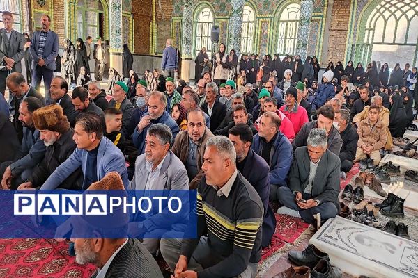 حضور شهید گمنام فاطمی در شهر بار نیشابور