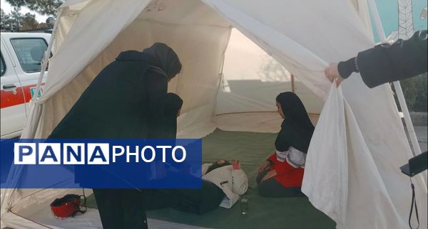  مانور زلزله در شهرستان تربت جام