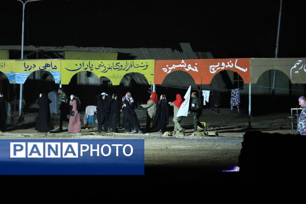 حال و هوای دختران هنرستانی قم در بازدید از یادمان‌های عملیاتی جنوب کشور