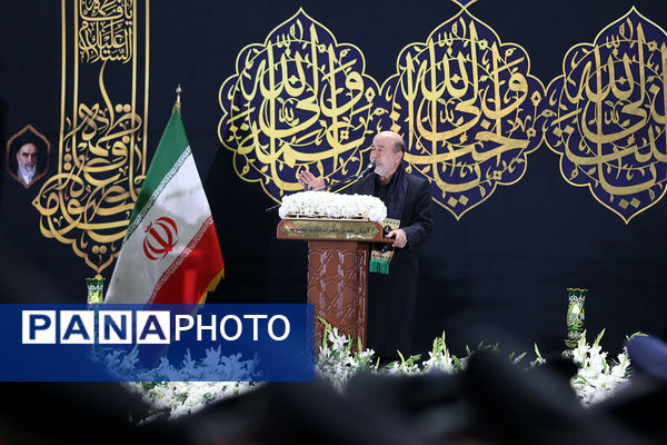 آیین شمعدان‌گردانی و خطبه خوانی شام رحلت حضرت معصومه(س)